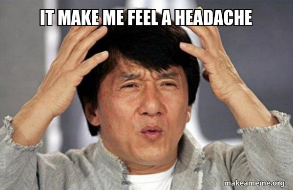 Too much concepts to digest