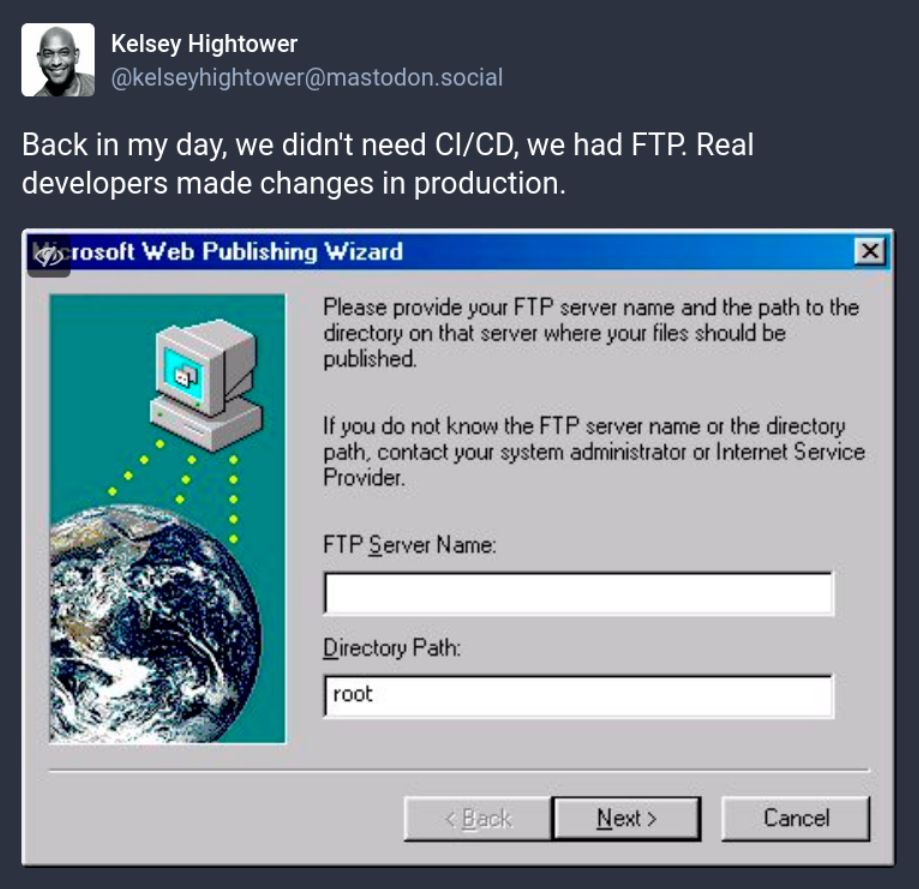 When you take a step back, you realise that we have come a very long way.